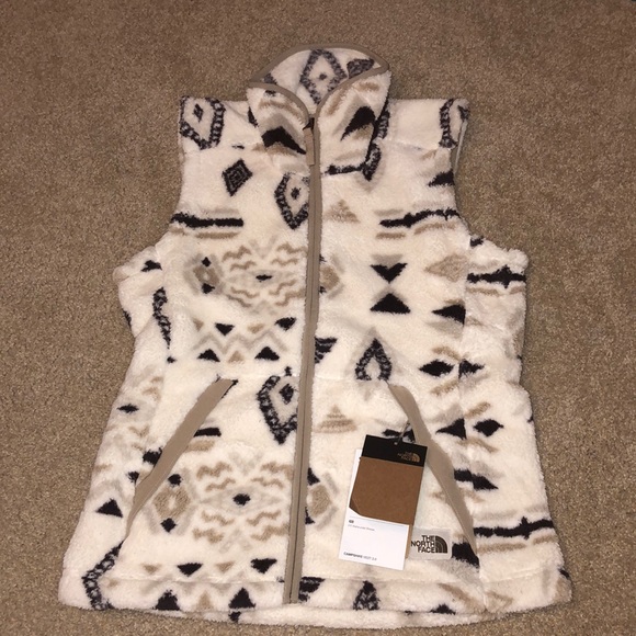 north face aztec vest